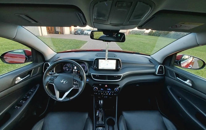 Hyundai Tucson cena 93800 przebieg: 120000, rok produkcji 2019 z Dobrzyca małe 631
